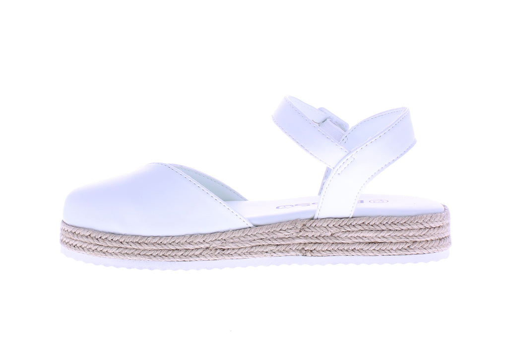 Girls Closed Toe Yute Flatform Sandal