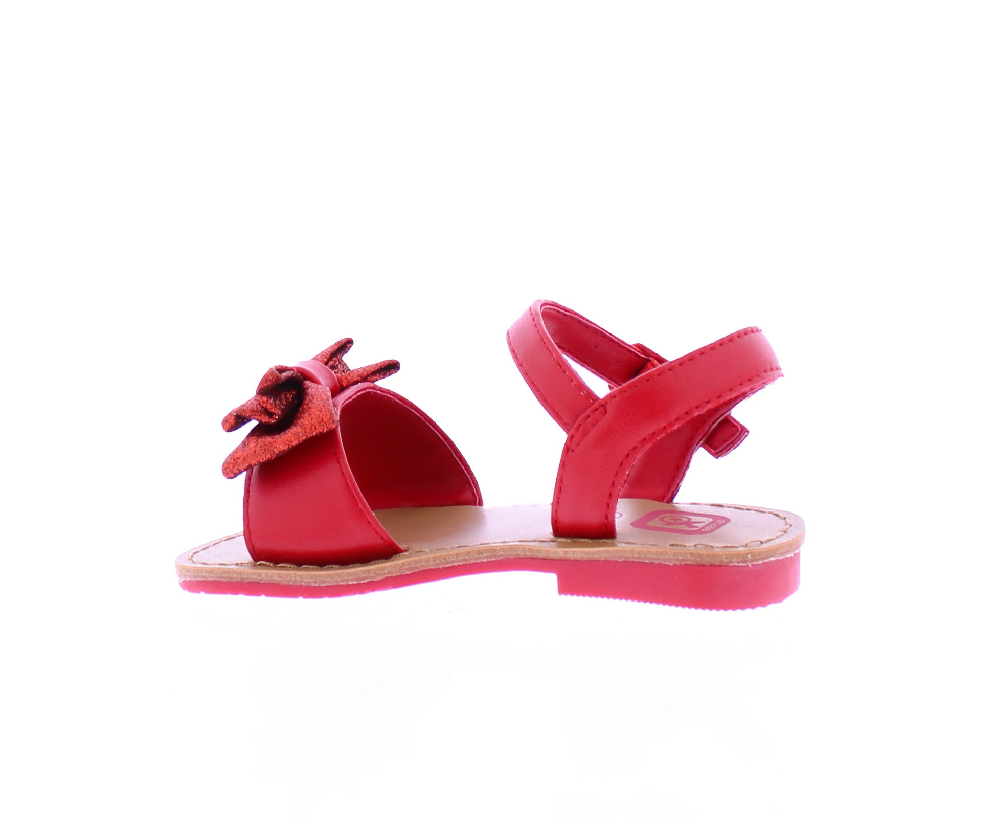 Girls Double Bow Sandal
