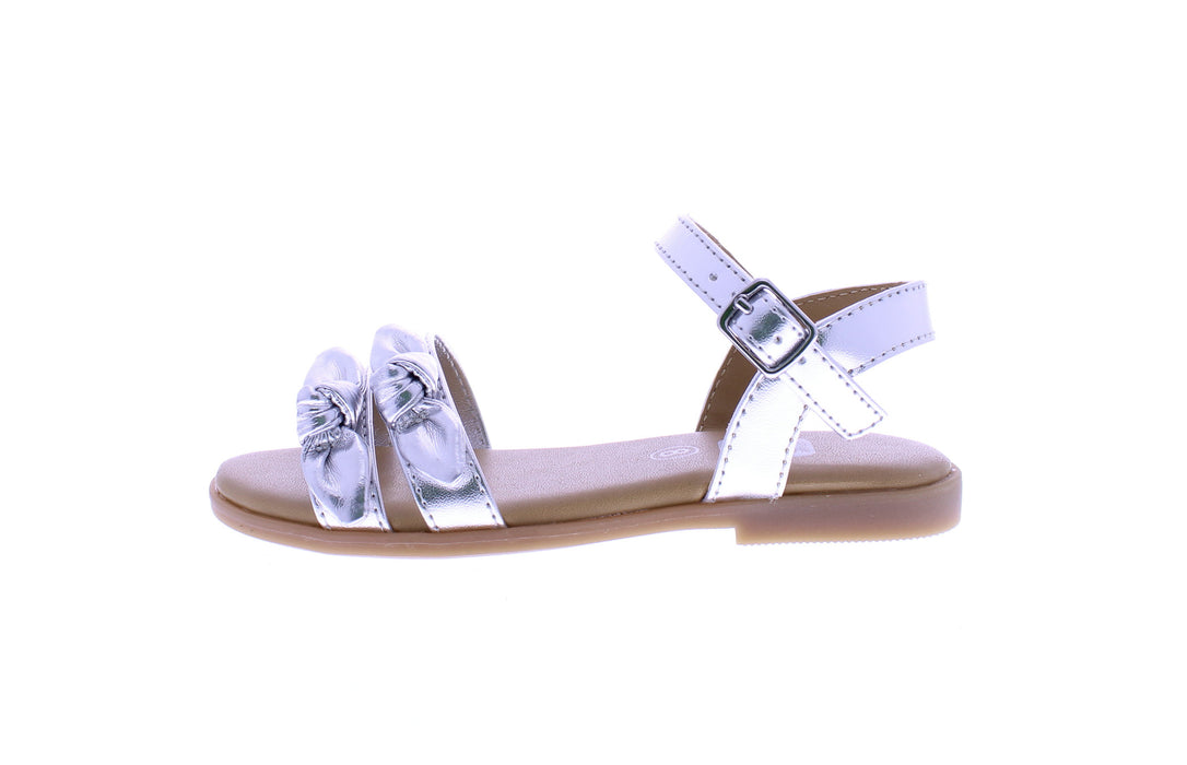 Girls Two Bow Sandal