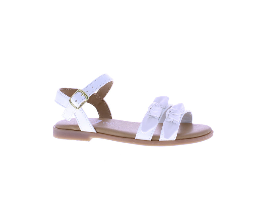 Girls Two Bow Sandal