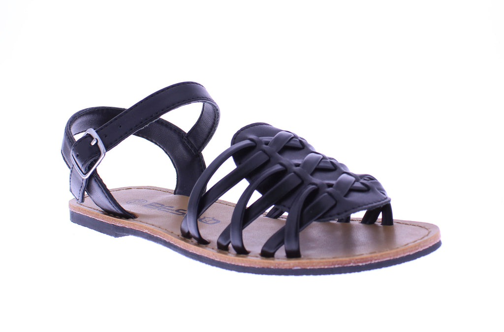 Kids Triple Crisscross Strap Sandal