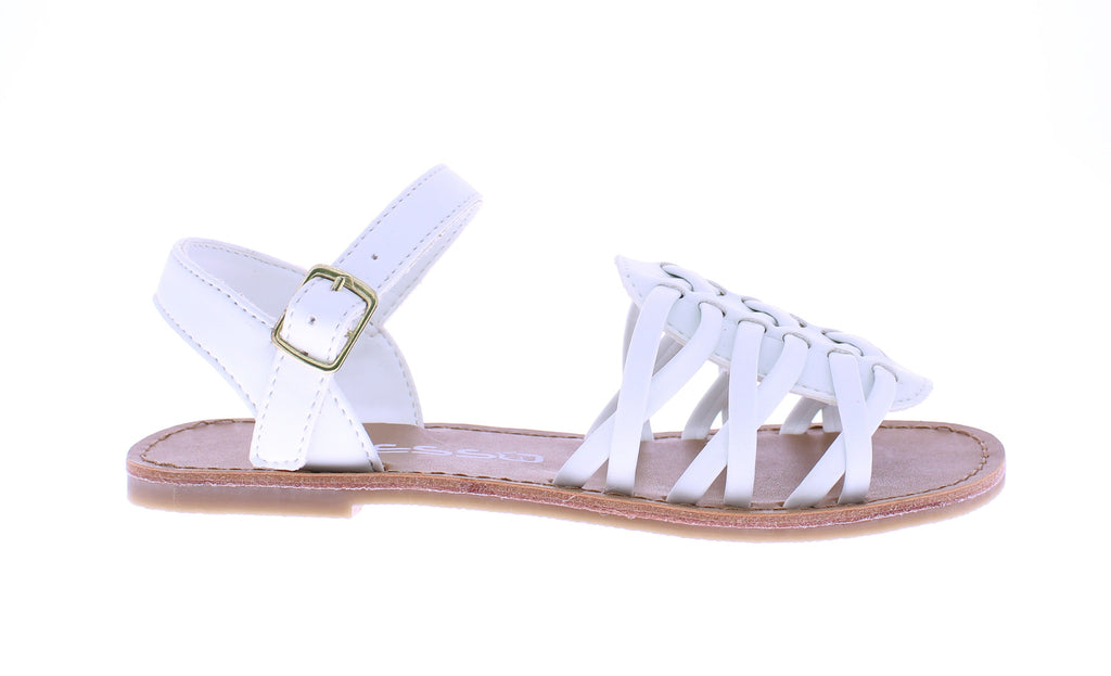Kids Triple Crisscross Strap Sandal