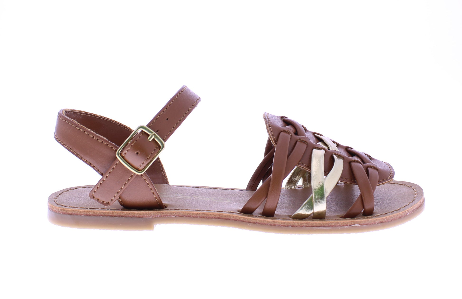 Kids Triple Crisscross Strap Sandal