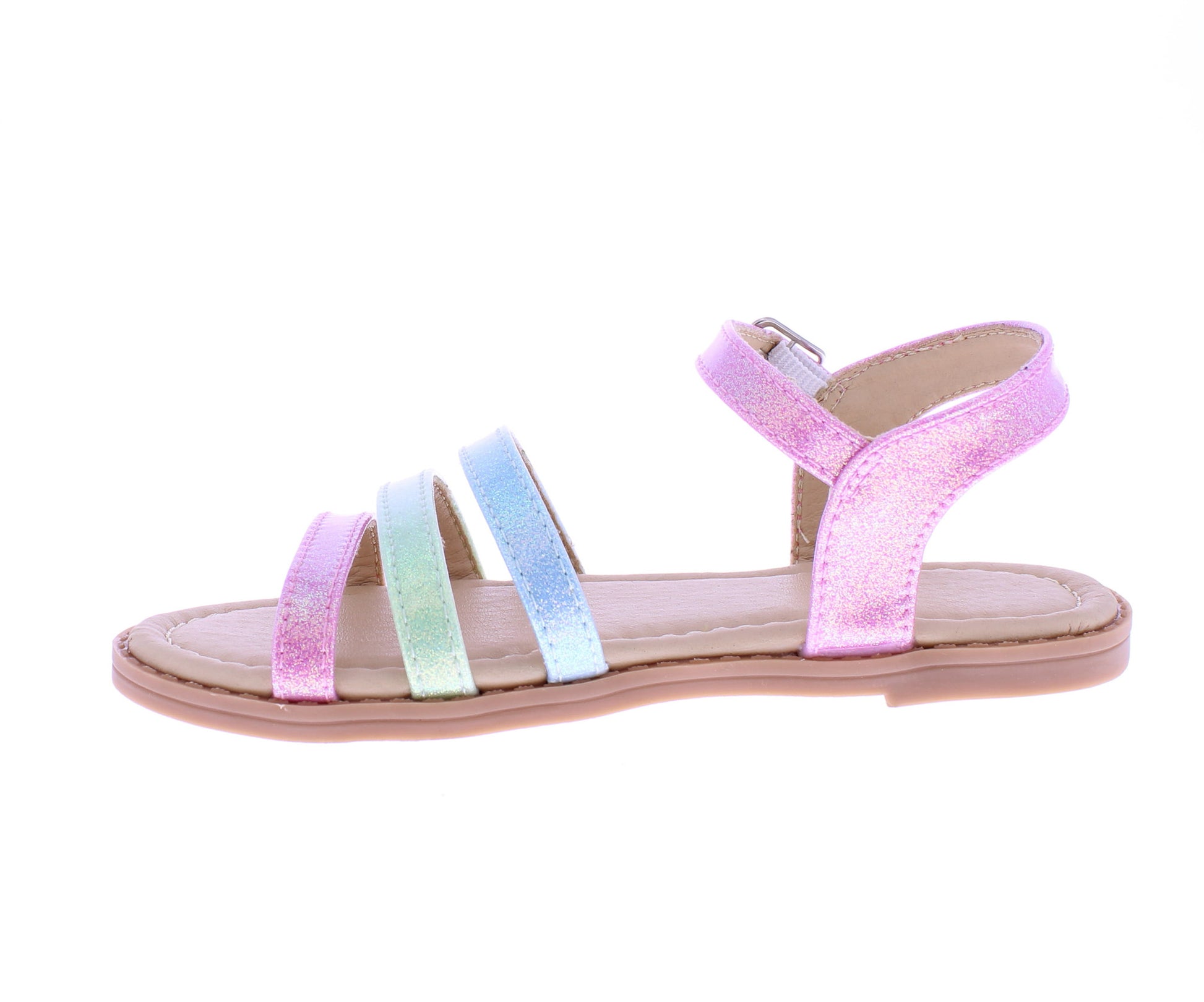 Girls Glitter Strappy Sandal