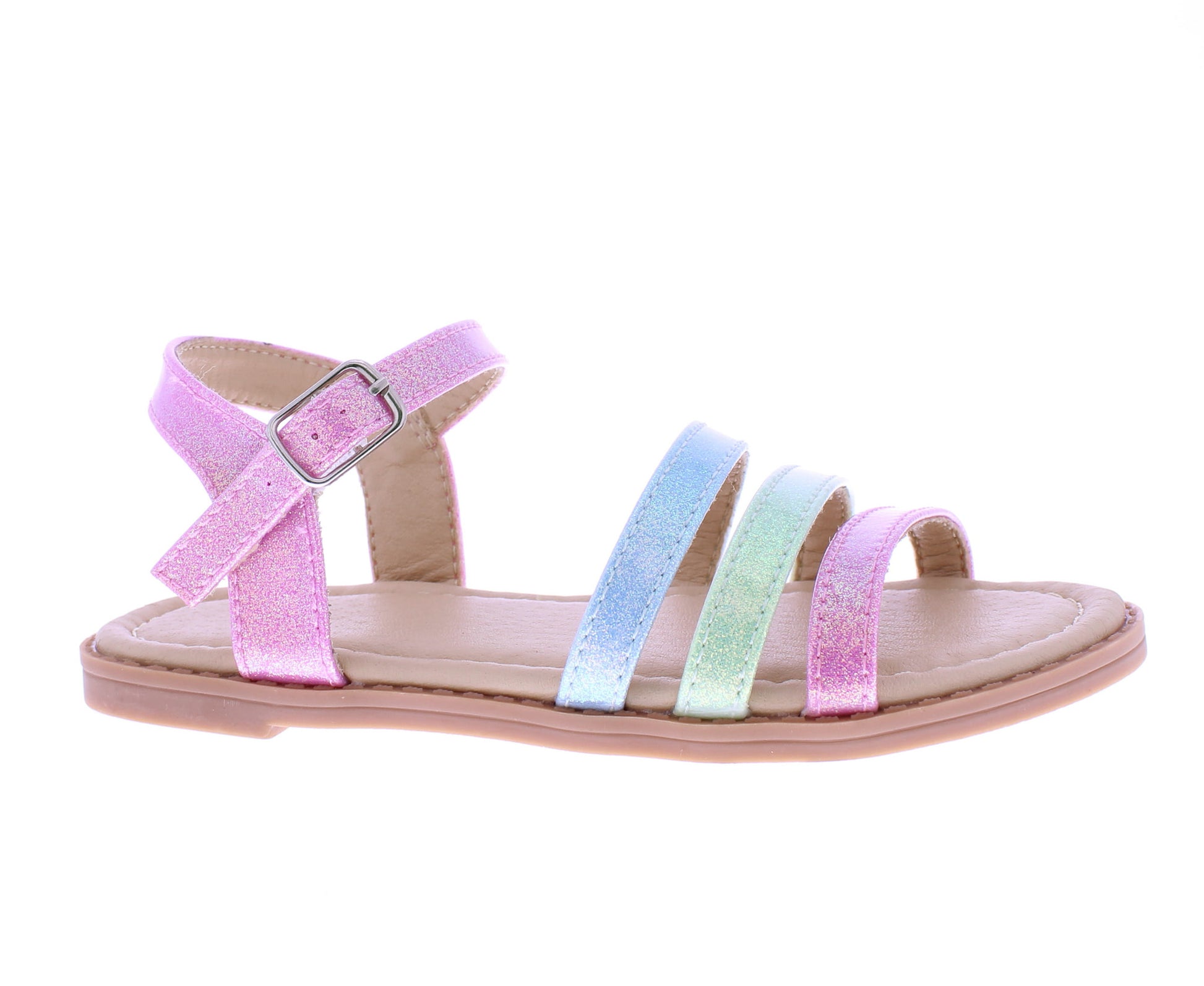 Girls Glitter Strappy Sandal