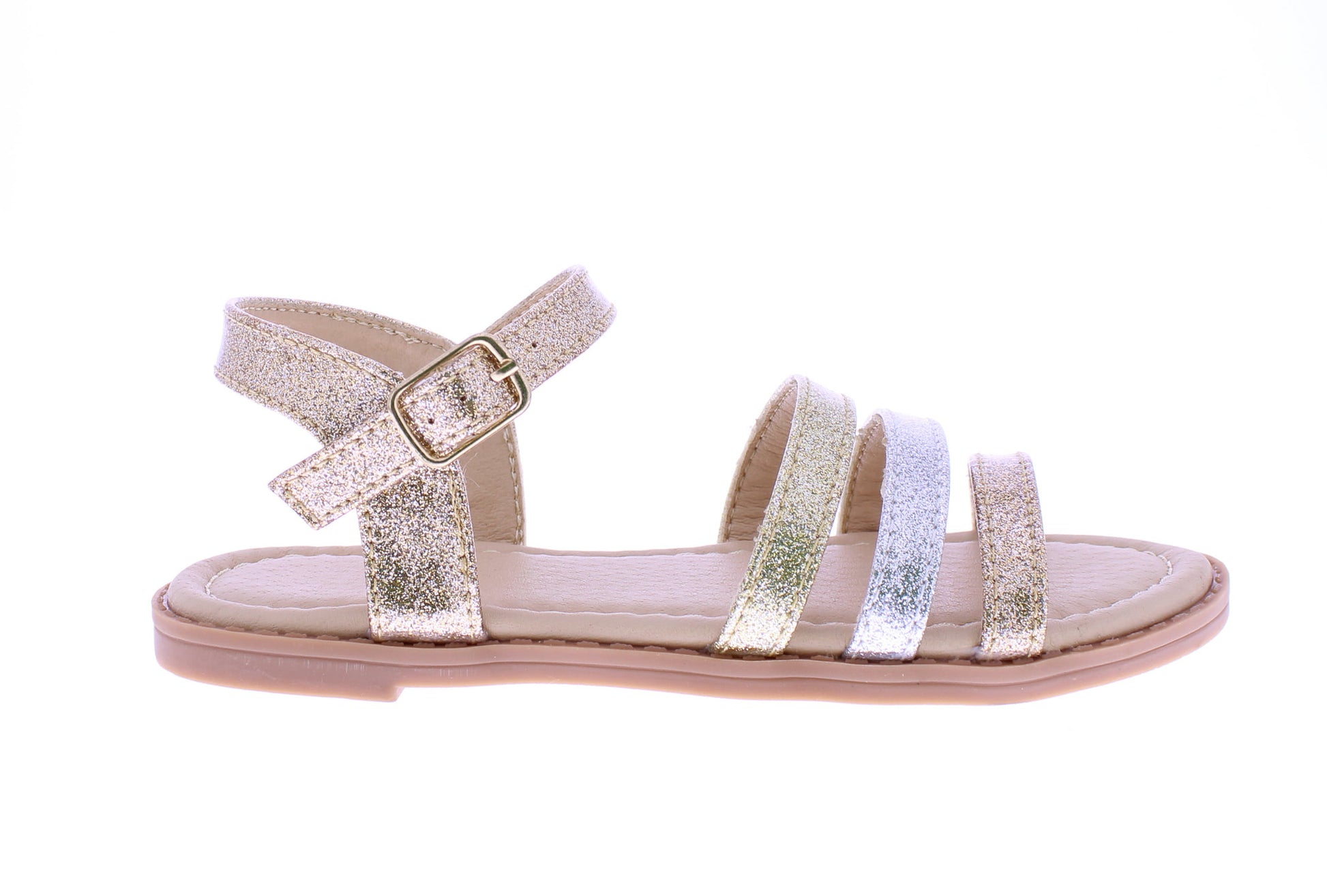 Girls Glitter Strappy Sandal