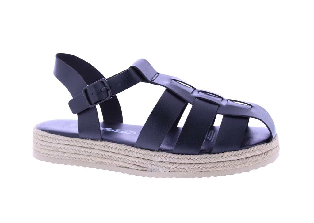 Kids Closed Toe Wedge Sandal