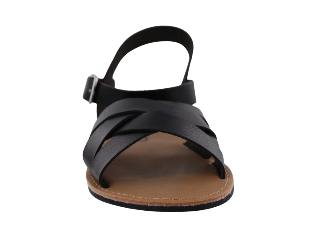 Kids Wide Band Crisscross Sandal