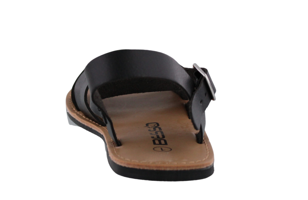 Kids Wide Band Crisscross Sandal