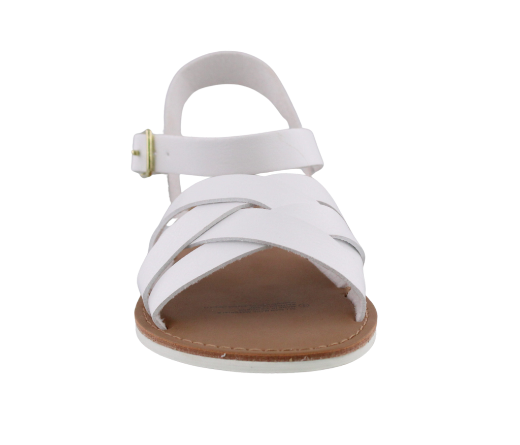 Kids Wide Band Crisscross Sandal
