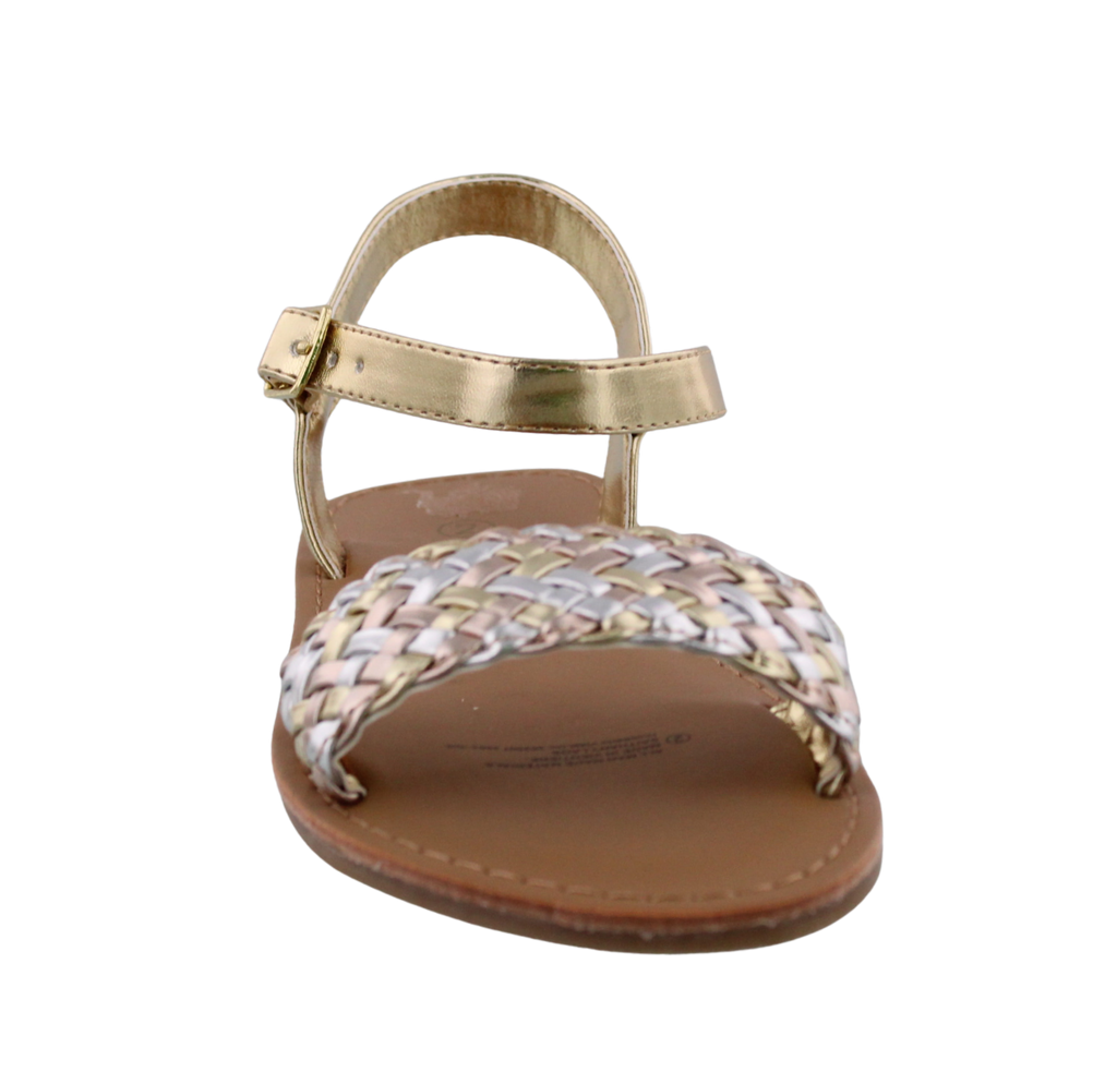 Girls Braided Band Sandal