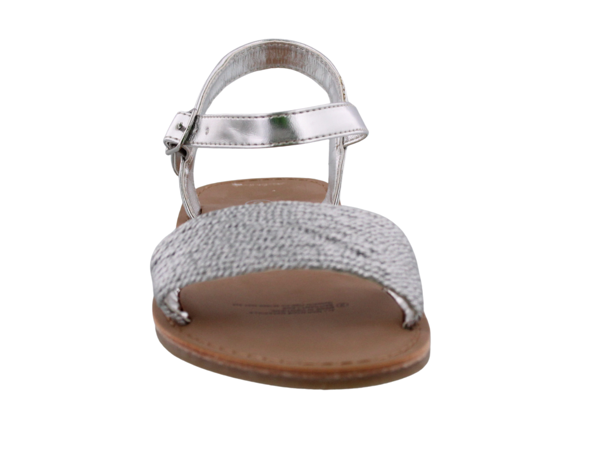 Girls Metallic Rope Sandal