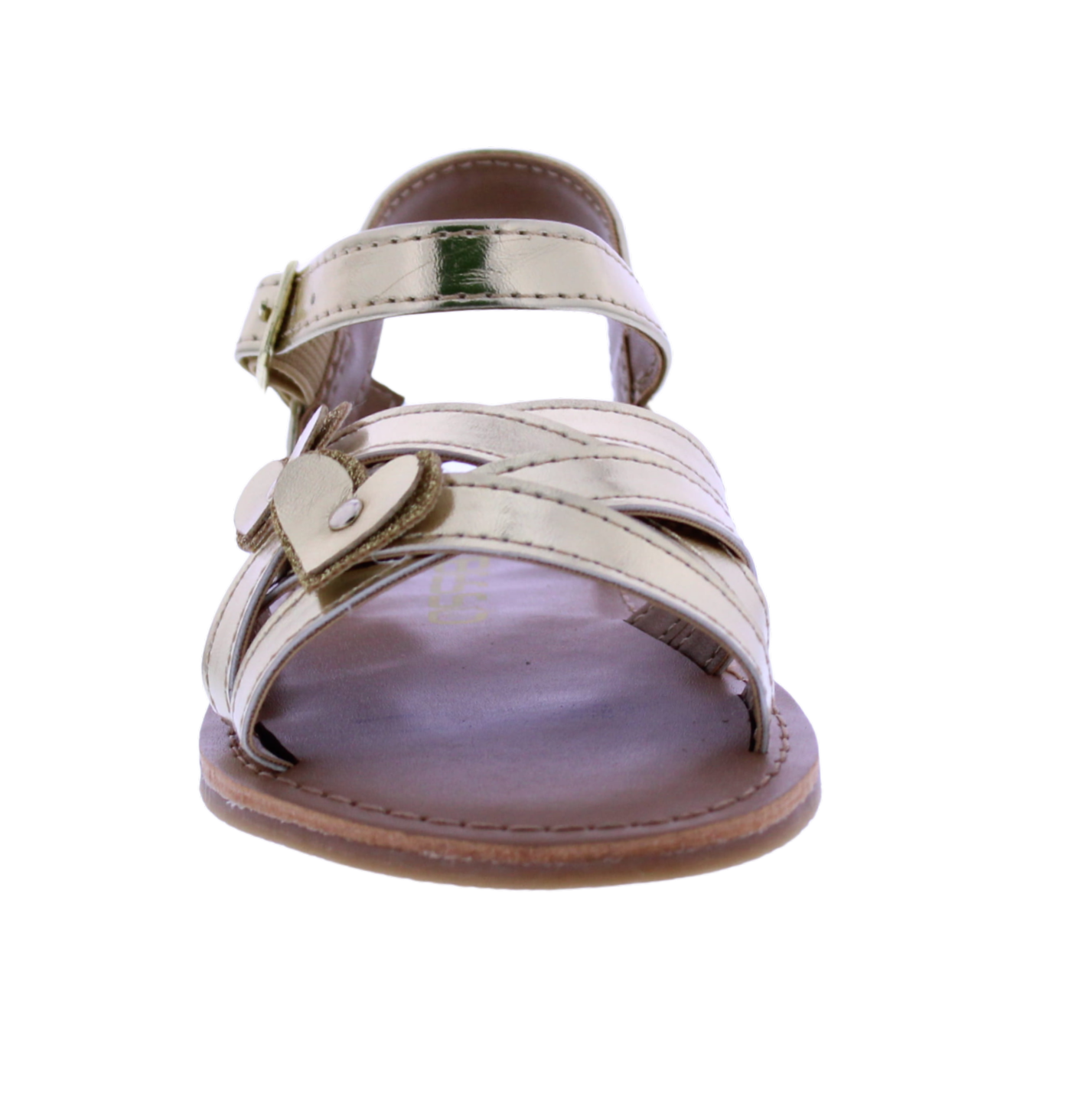 Girls Double Heart Sandal