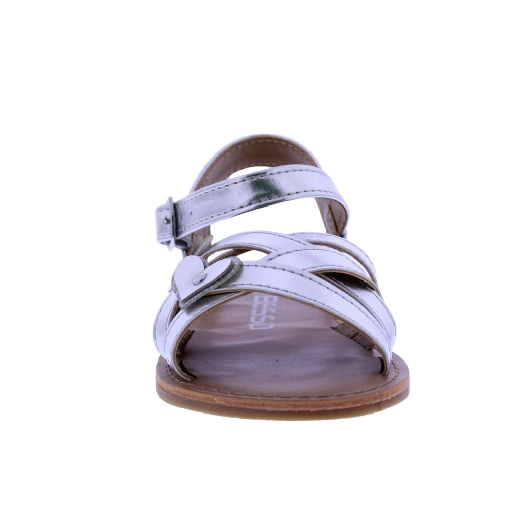 Girls Double Heart Sandal