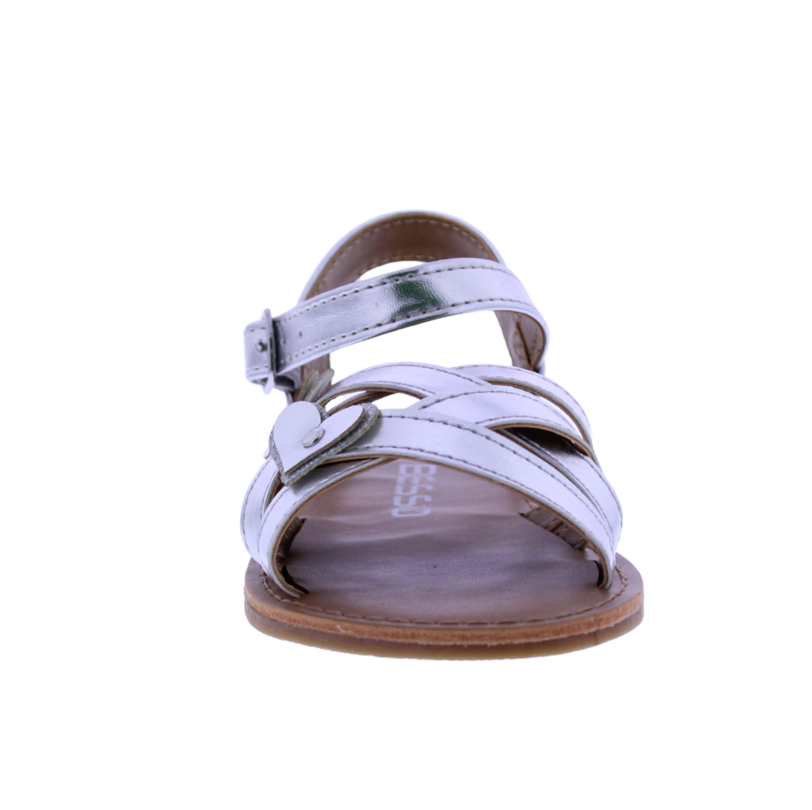 Girls Double Heart Sandal