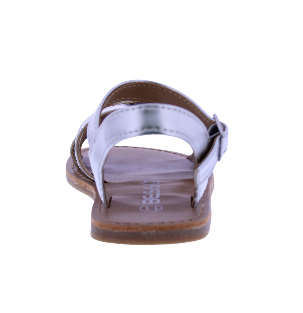 Girls Double Heart Sandal