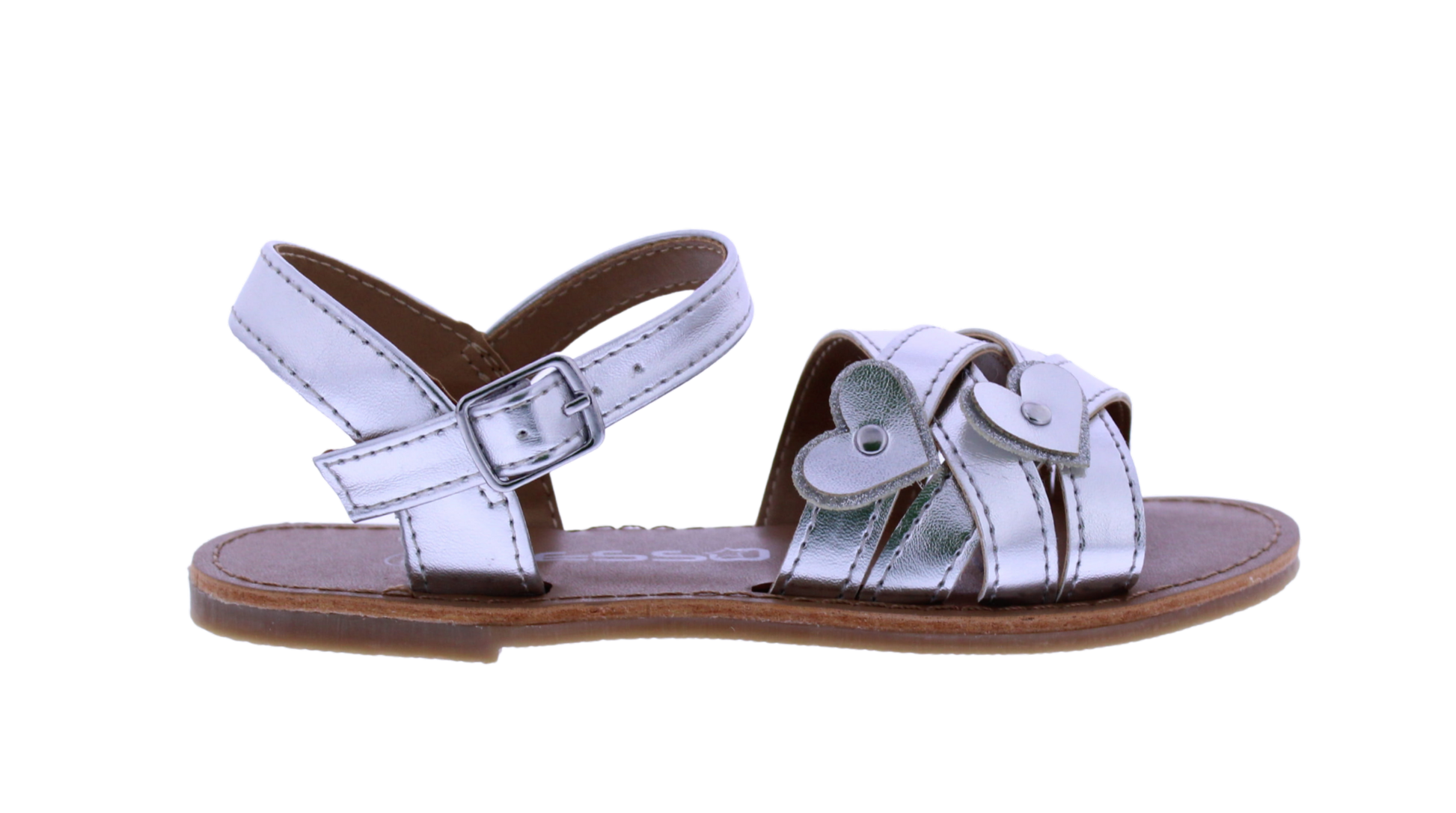 Girls Double Heart Sandal