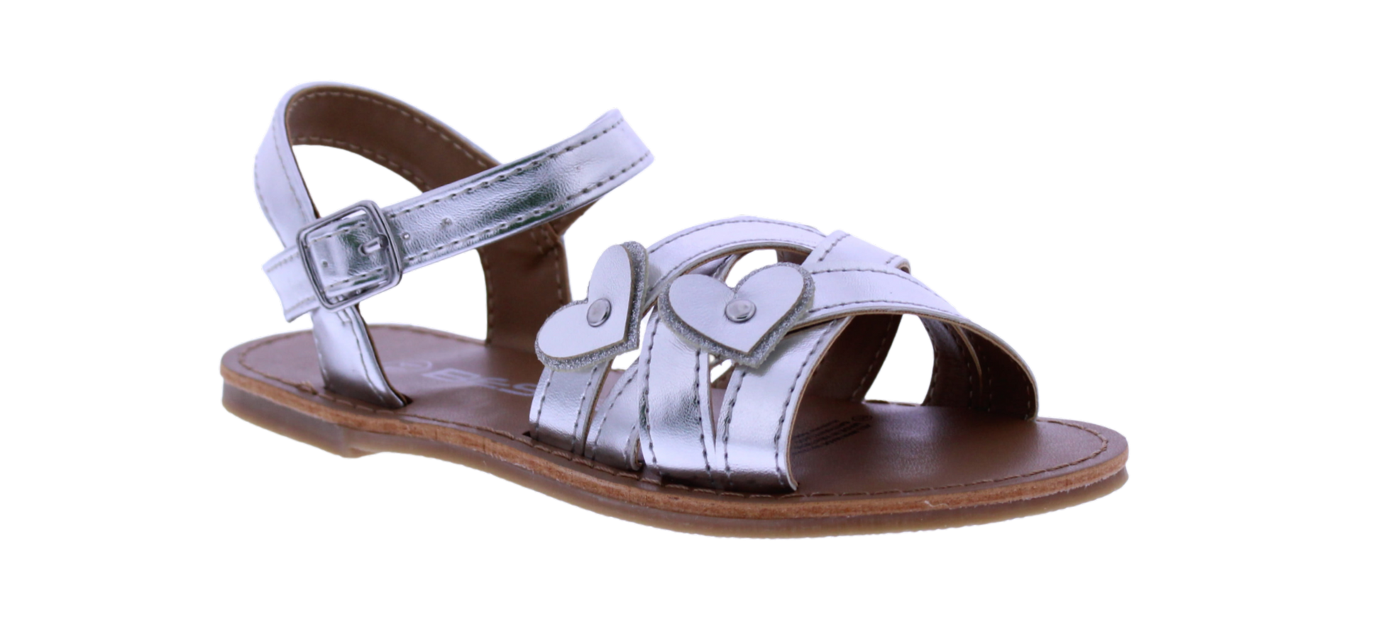 Girls Double Heart Sandal