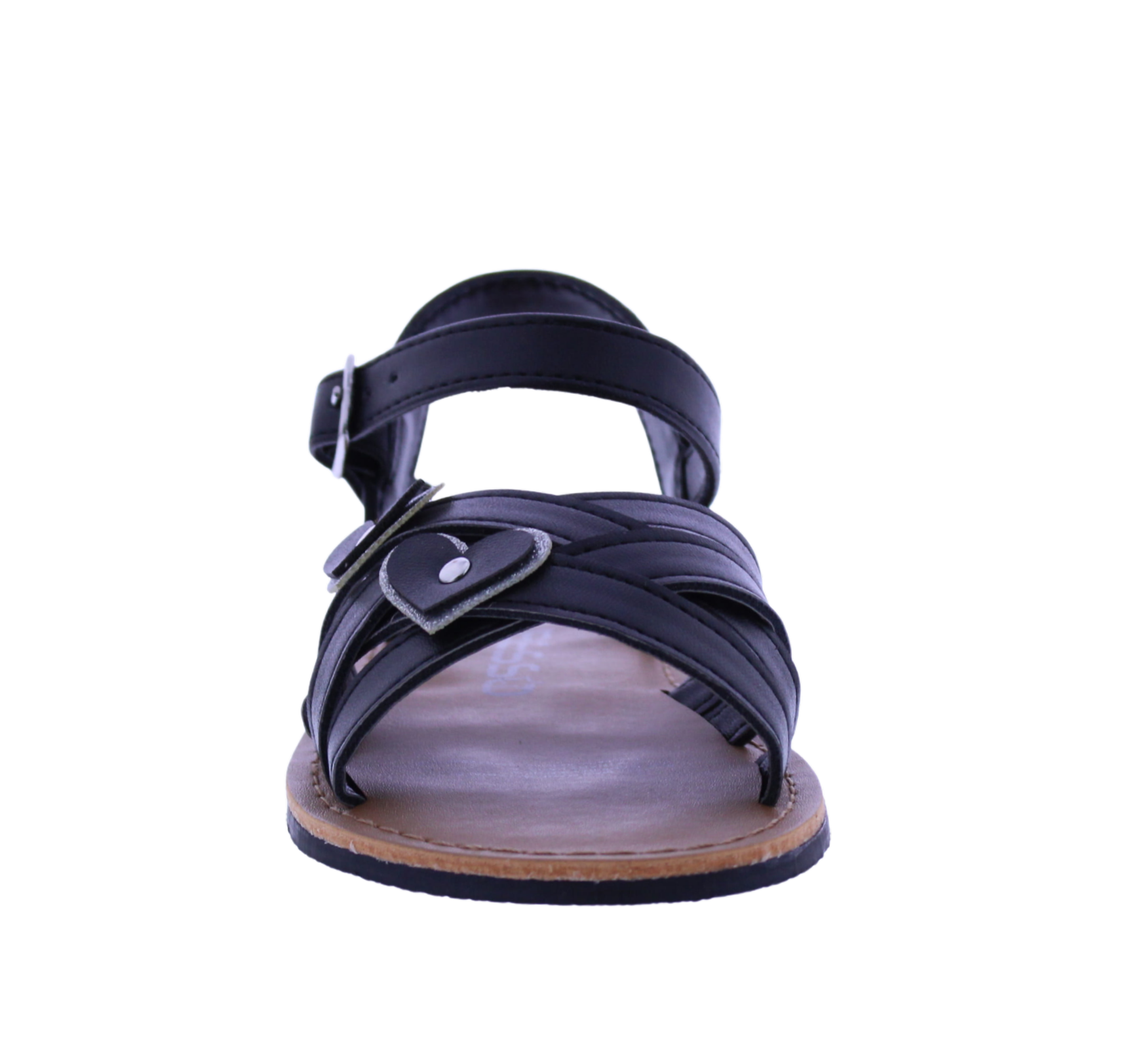 Girls Double Heart Sandal