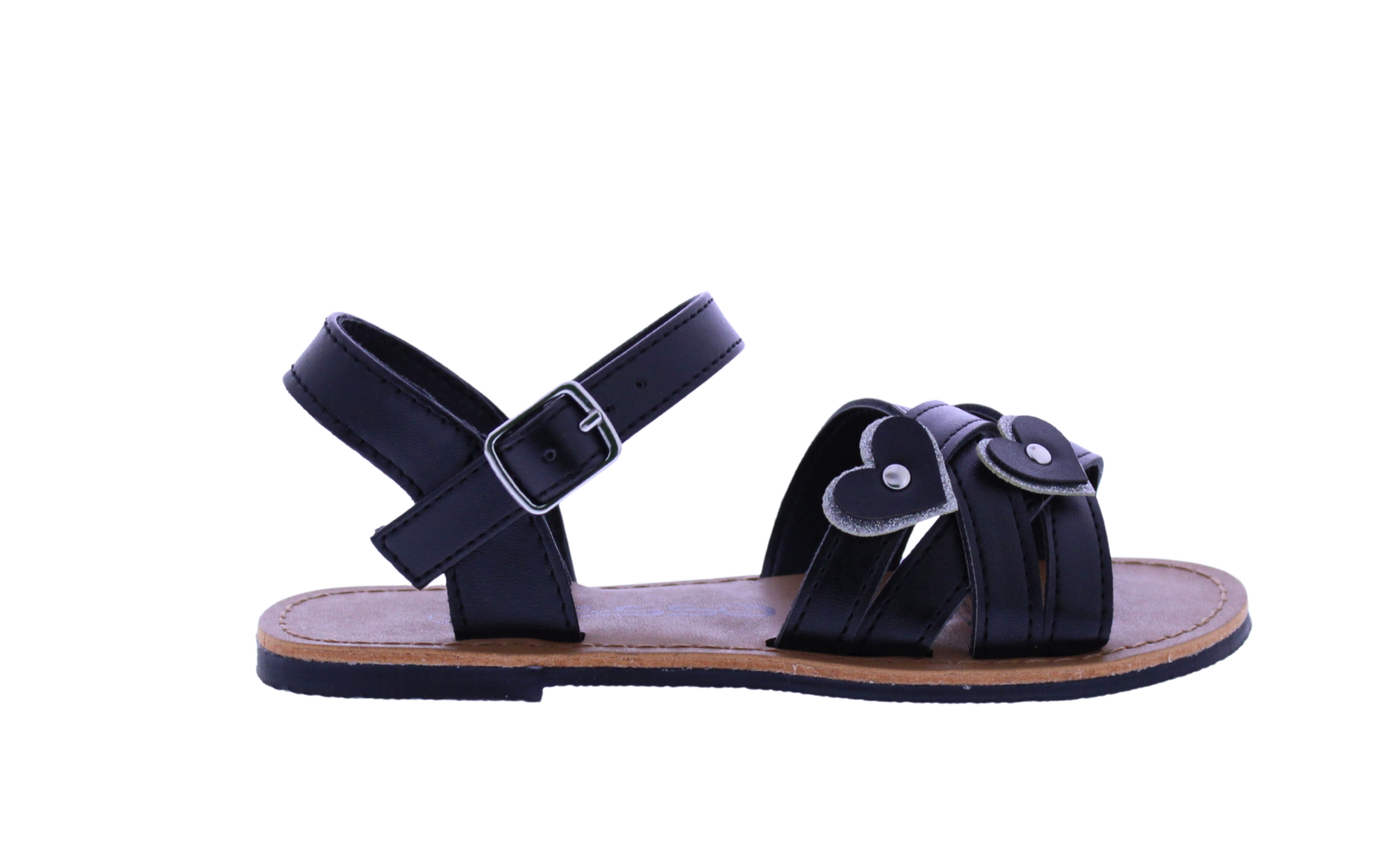 Girls Double Heart Sandal