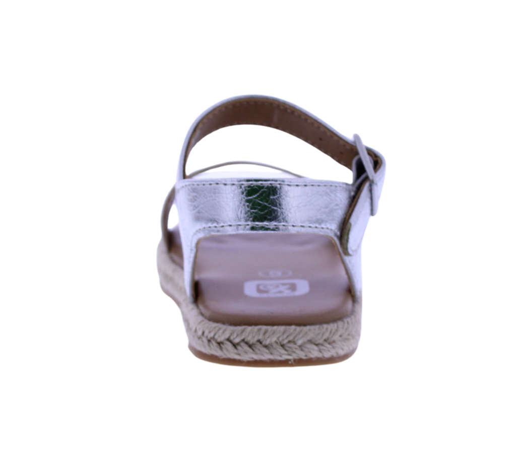 Girls Laser Cut Yute Sandal