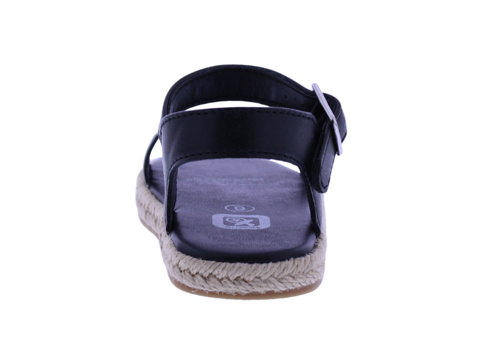 Girls Laser Cut Yute Sandal