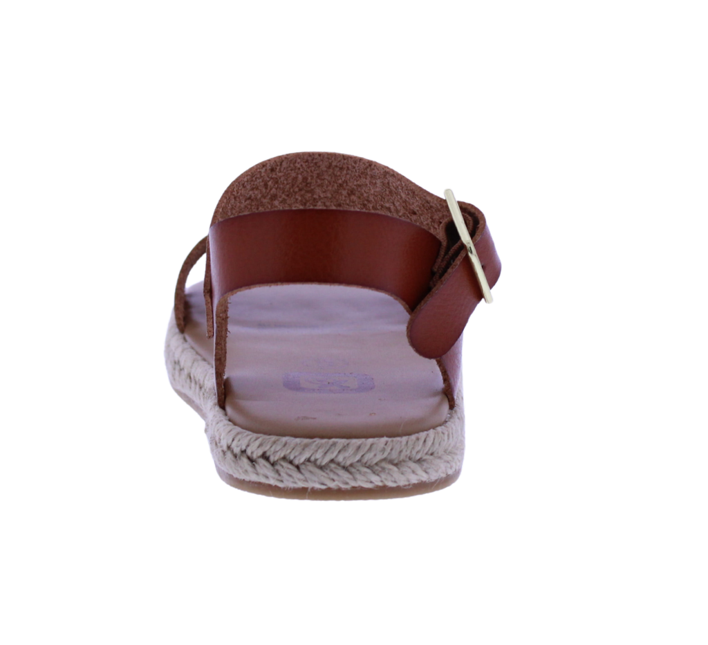 Girls Laser Cut Yute Sandal