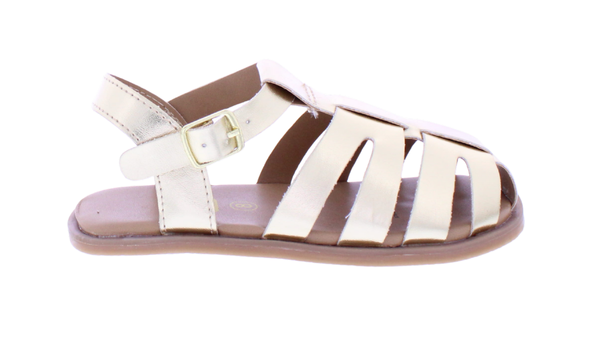 Girls Closed Toe T-strap Sandal