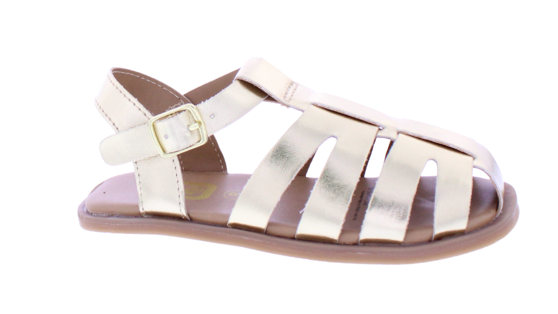 Girls Closed Toe T-strap Sandal