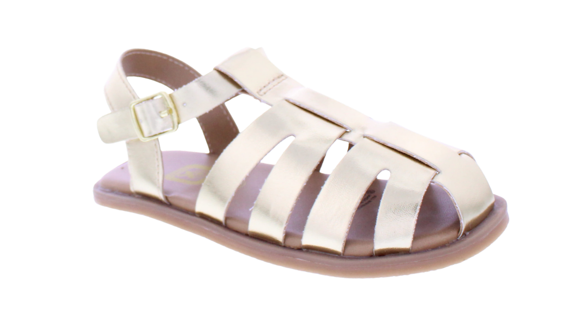 Girls Closed Toe T-strap Sandal