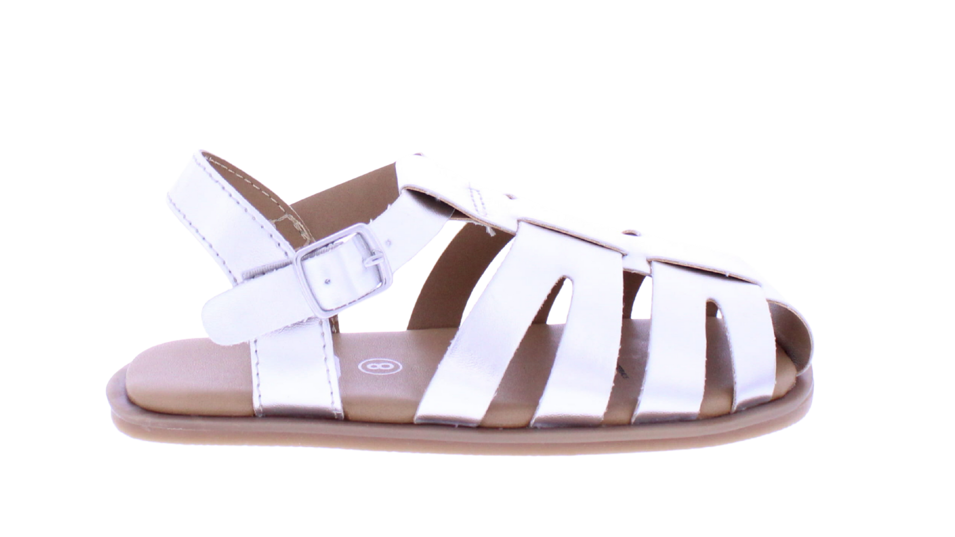 Girls Closed Toe T-strap Sandal