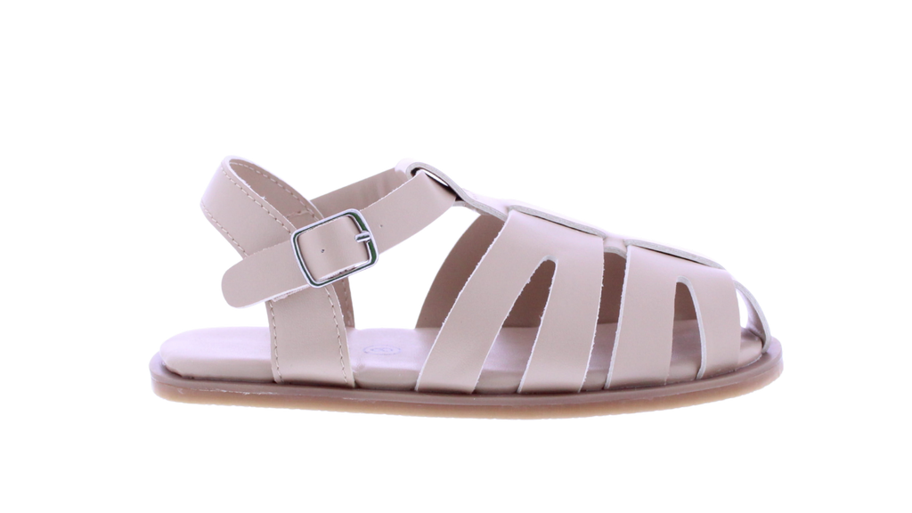 Girls Closed Toe T-strap Sandal
