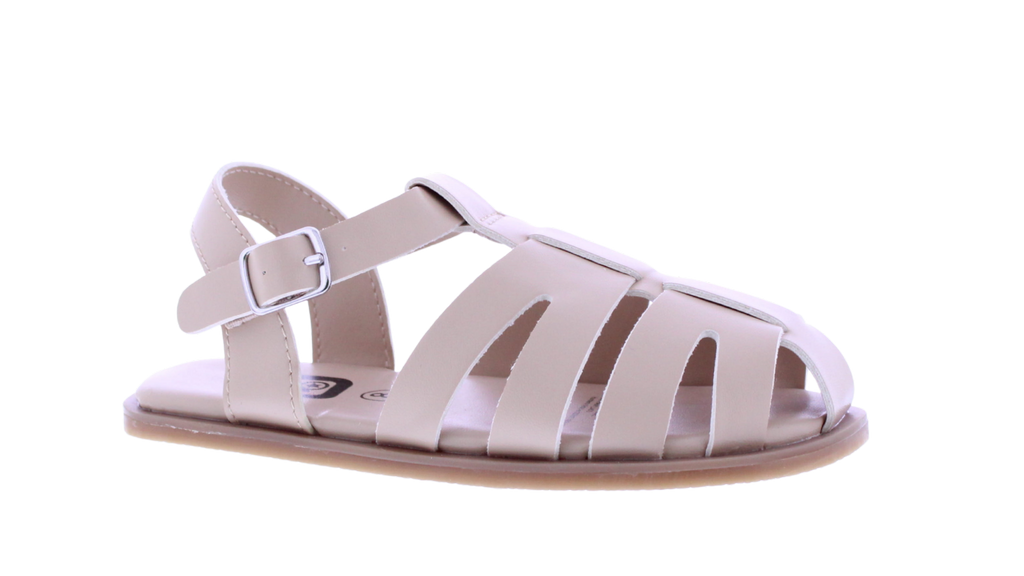 Girls Closed Toe T-strap Sandal