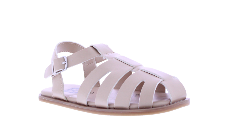 Girls Closed Toe T-strap Sandal
