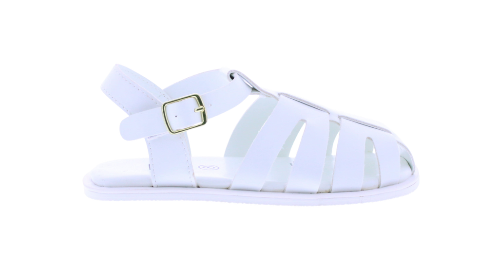 Girls Closed Toe T-strap Sandal