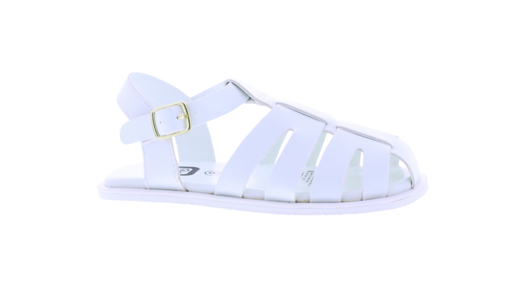 Girls Closed Toe T-strap Sandal
