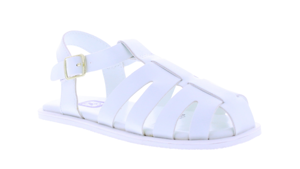Girls Closed Toe T-strap Sandal
