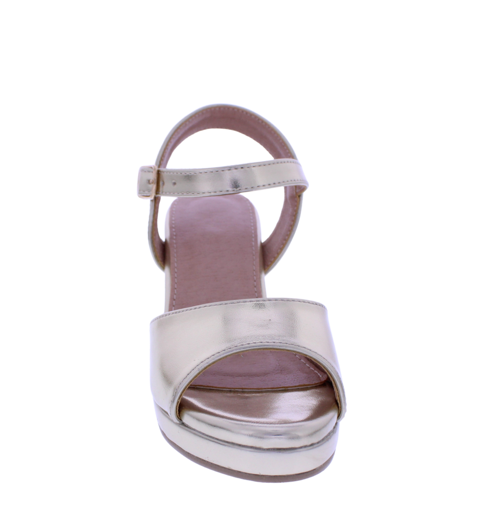 Girls Block Heel Platform