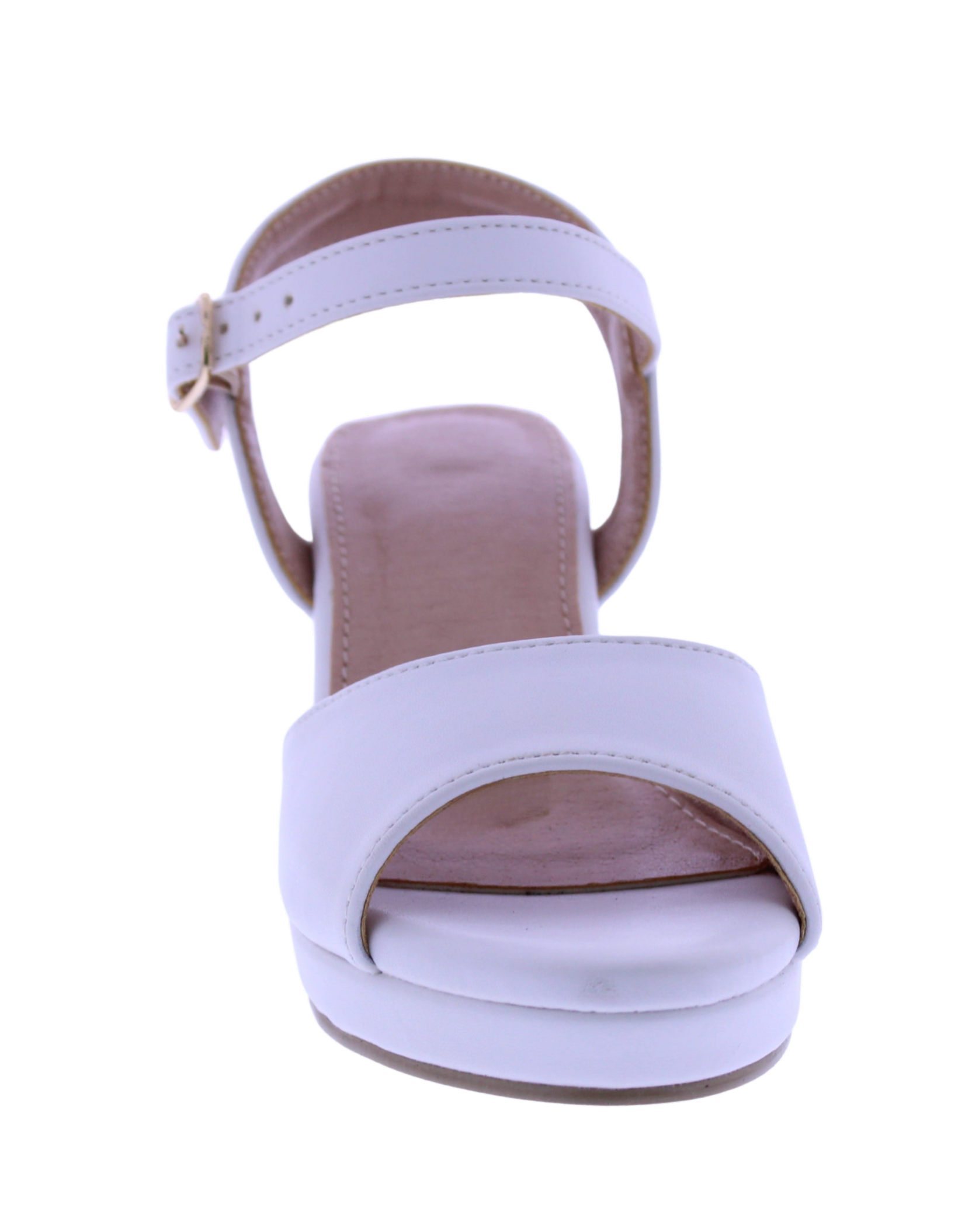 Girls Block Heel Platform