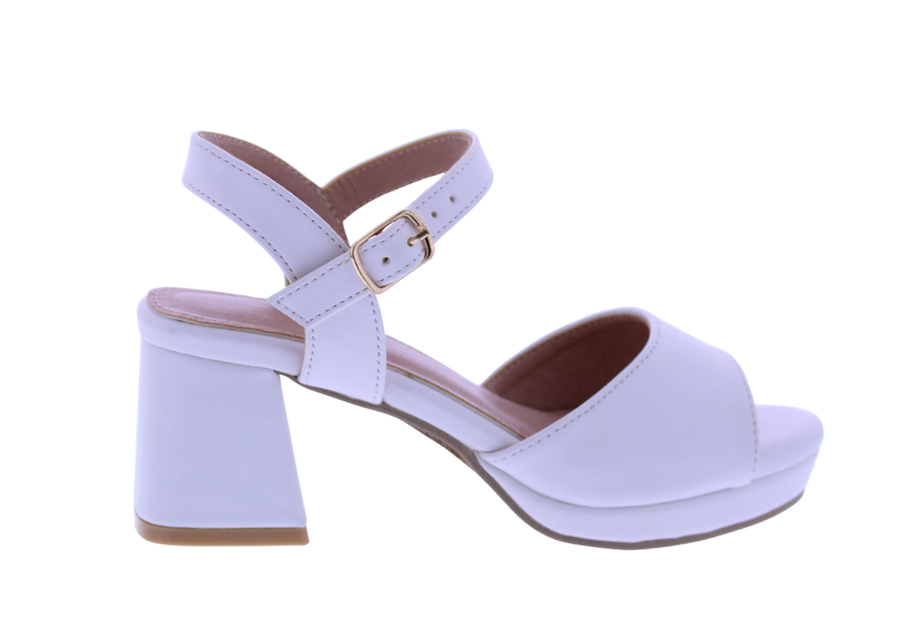 Girls Block Heel Platform