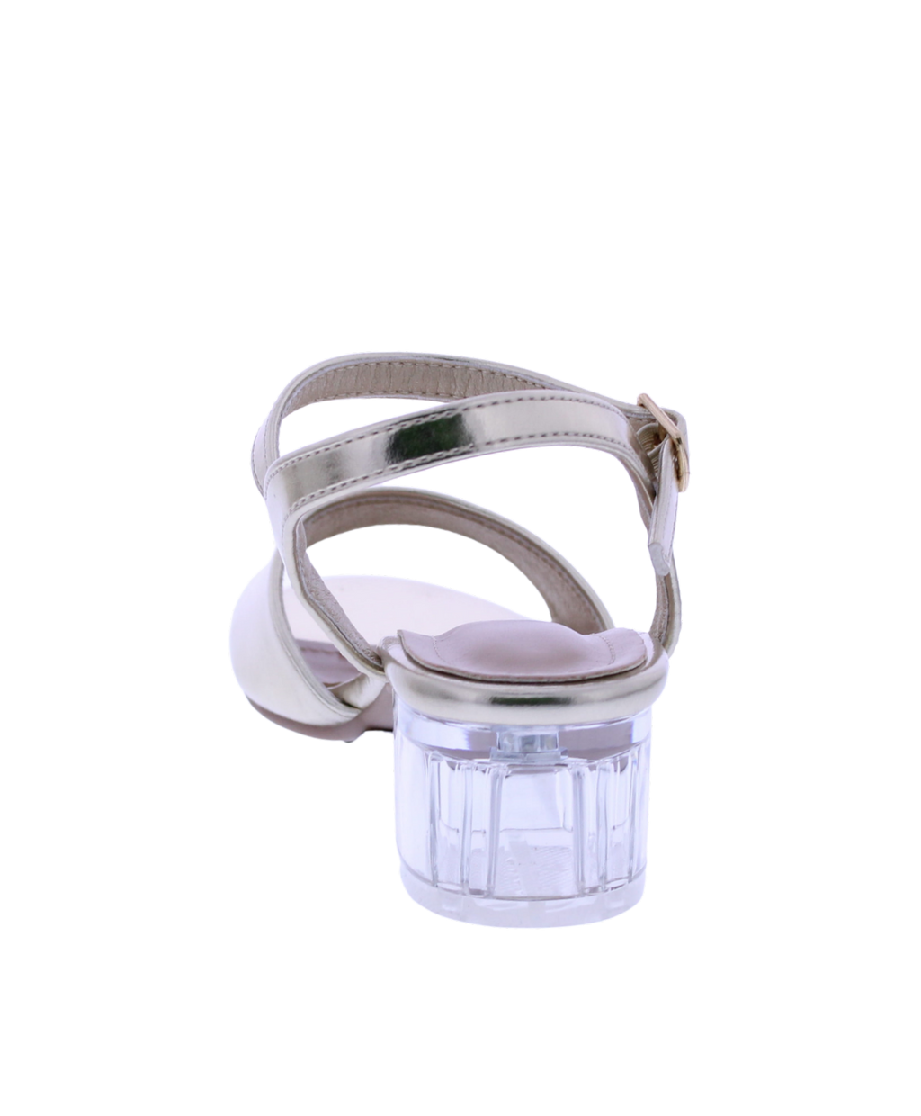 Girls Clear Heel Sandal