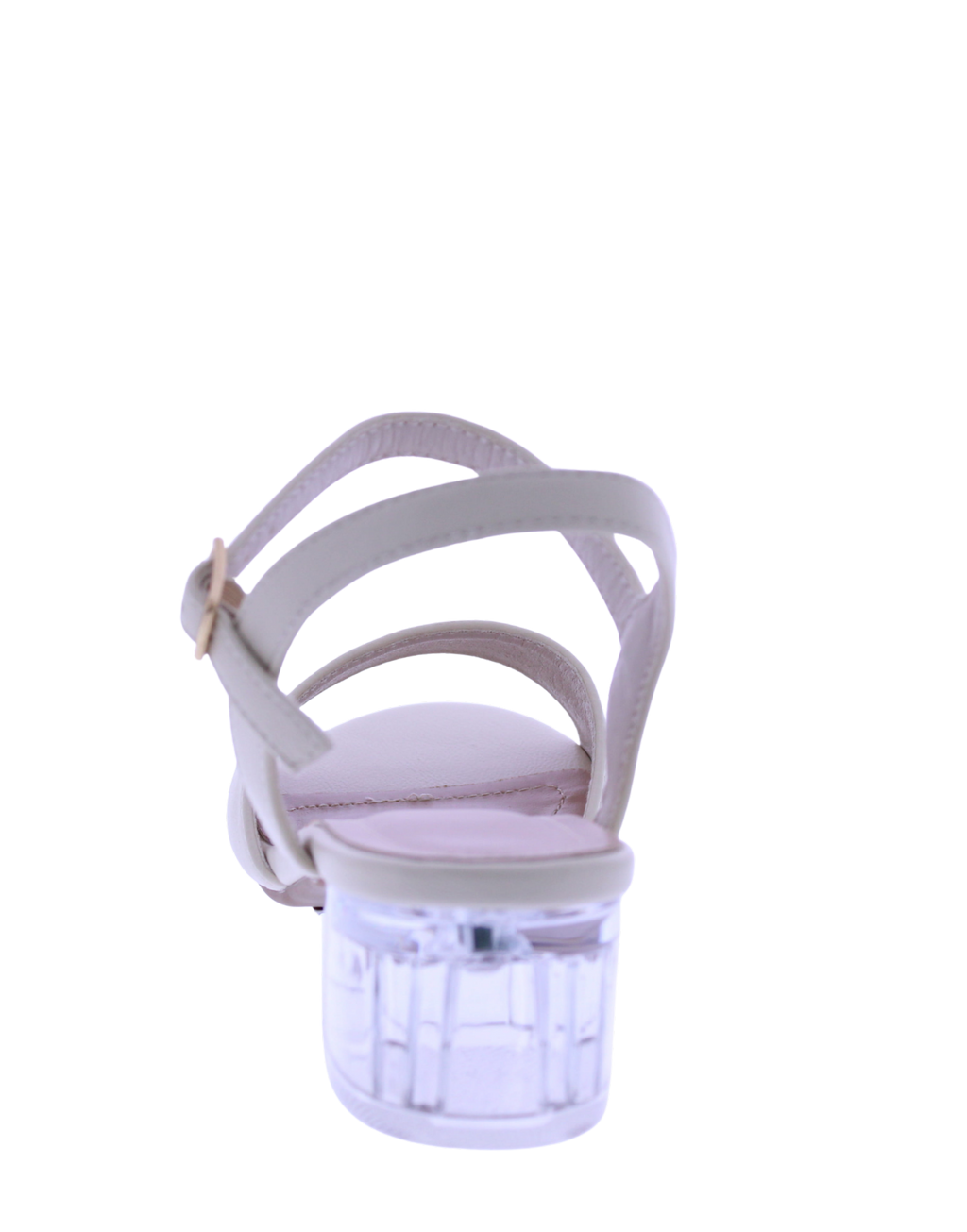 Girls Clear Heel Sandal