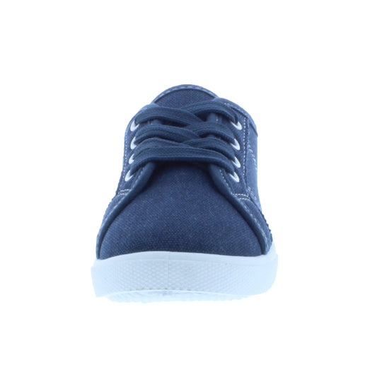 Zapatilla deportiva unisex de tela con cordones