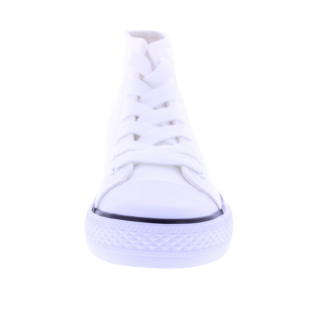 Kids Hi Top Fabric Sneaker
