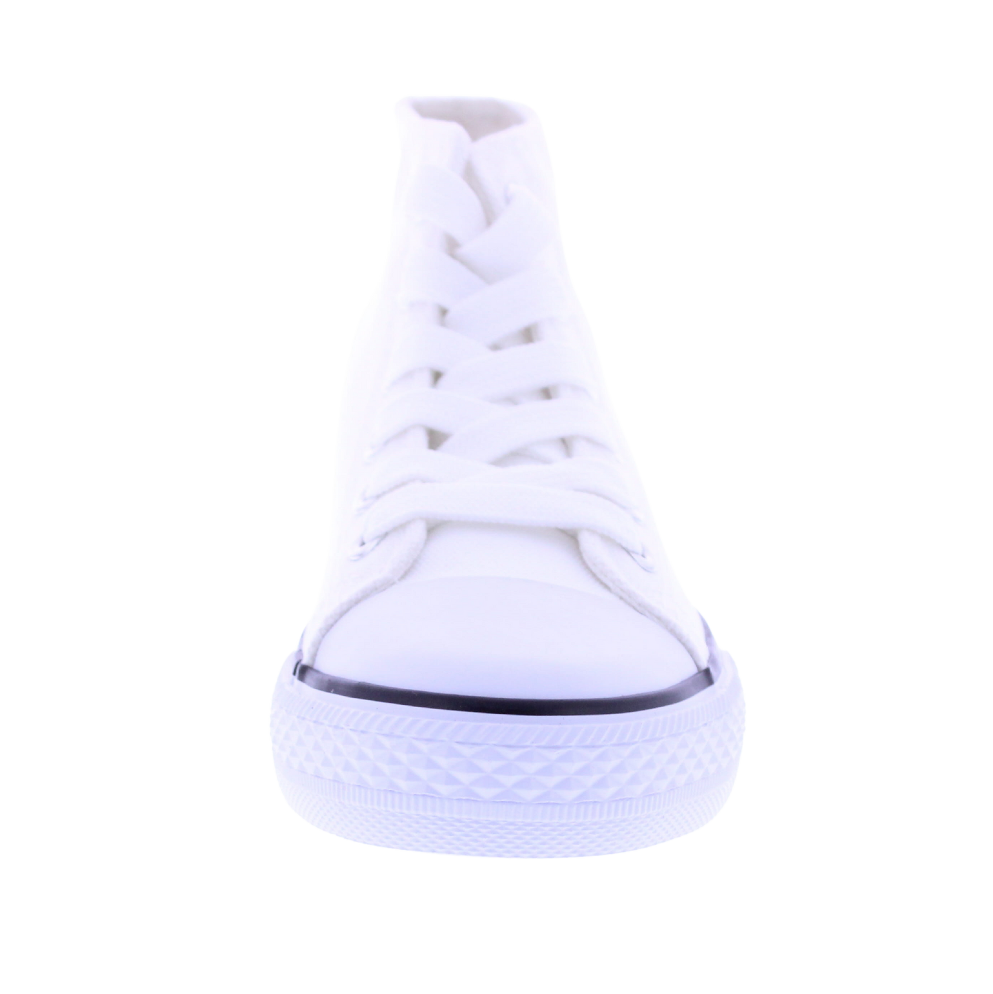 Kids Hi Top Fabric Sneaker