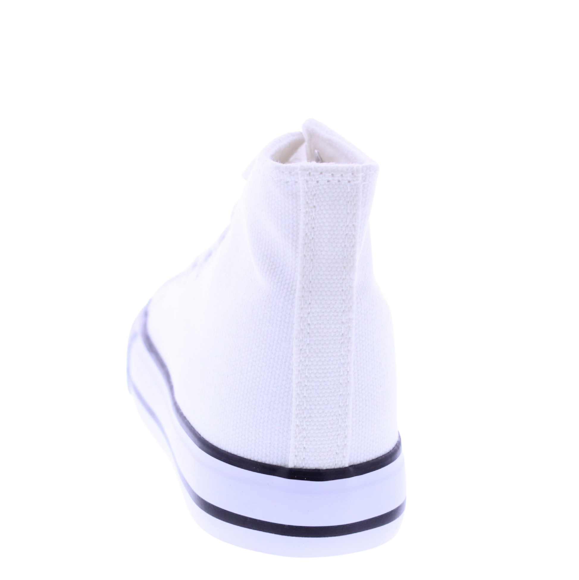 Kids Hi Top Fabric Sneaker