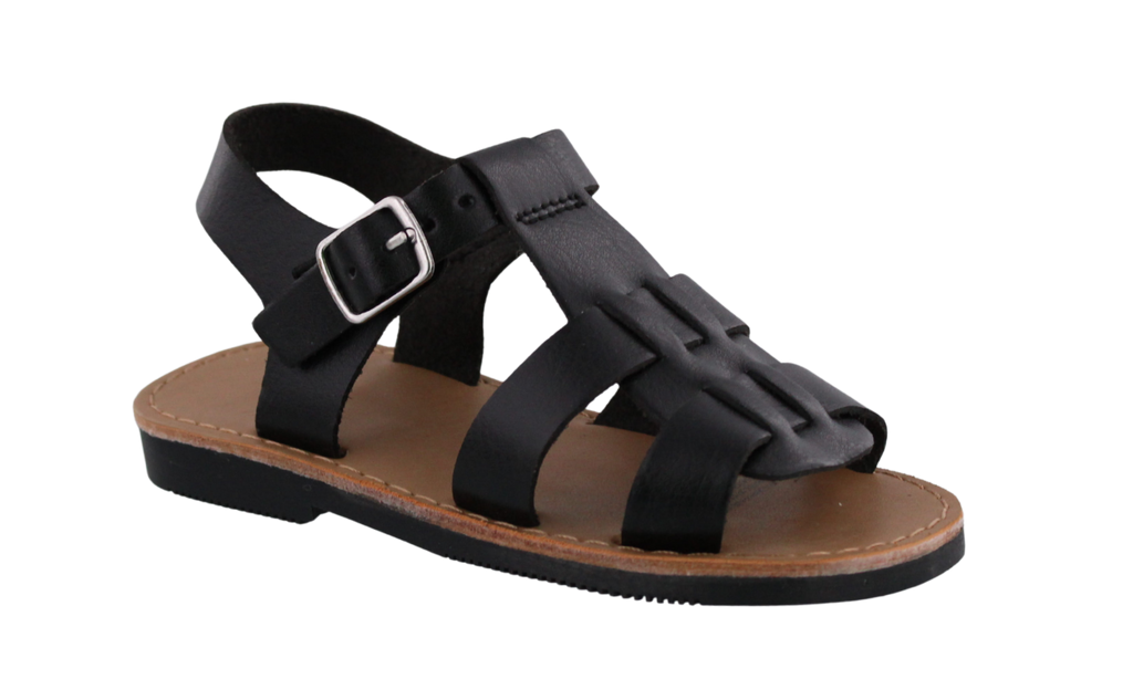 Kids Faux Leather Sandal