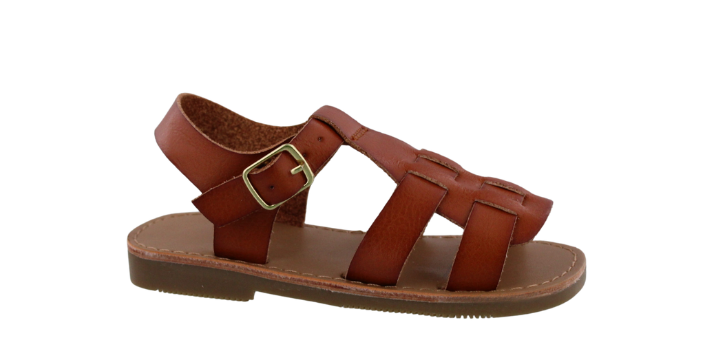 Kids Faux Leather Sandal