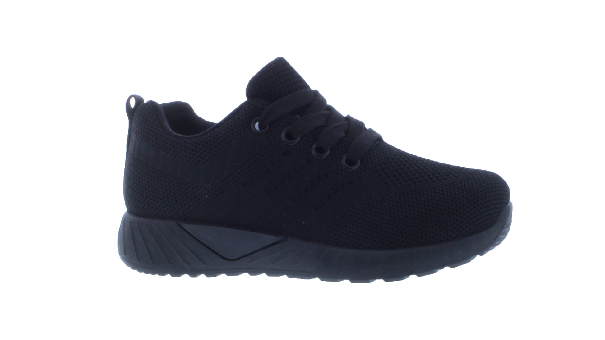 Girls Fabric Lace Up Sneaker