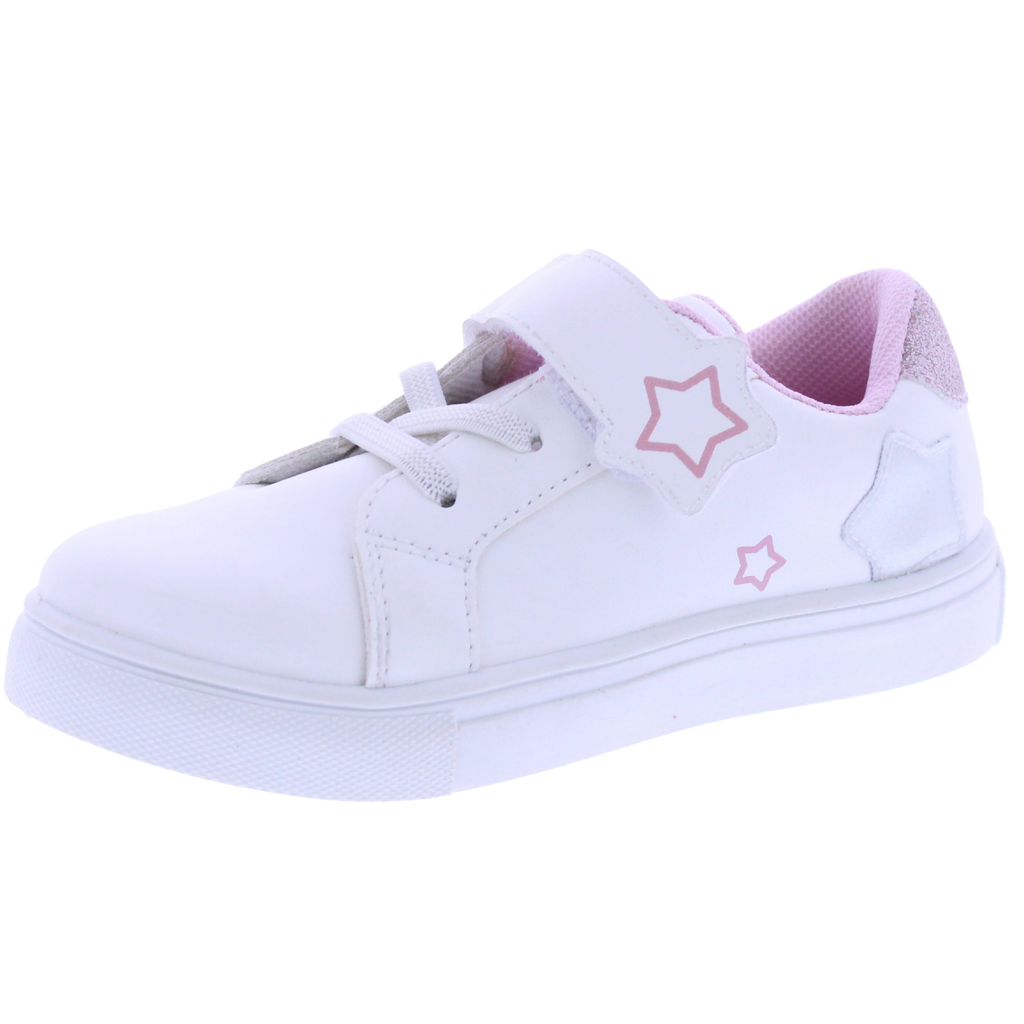 Girls Stars Velcro Sneaker